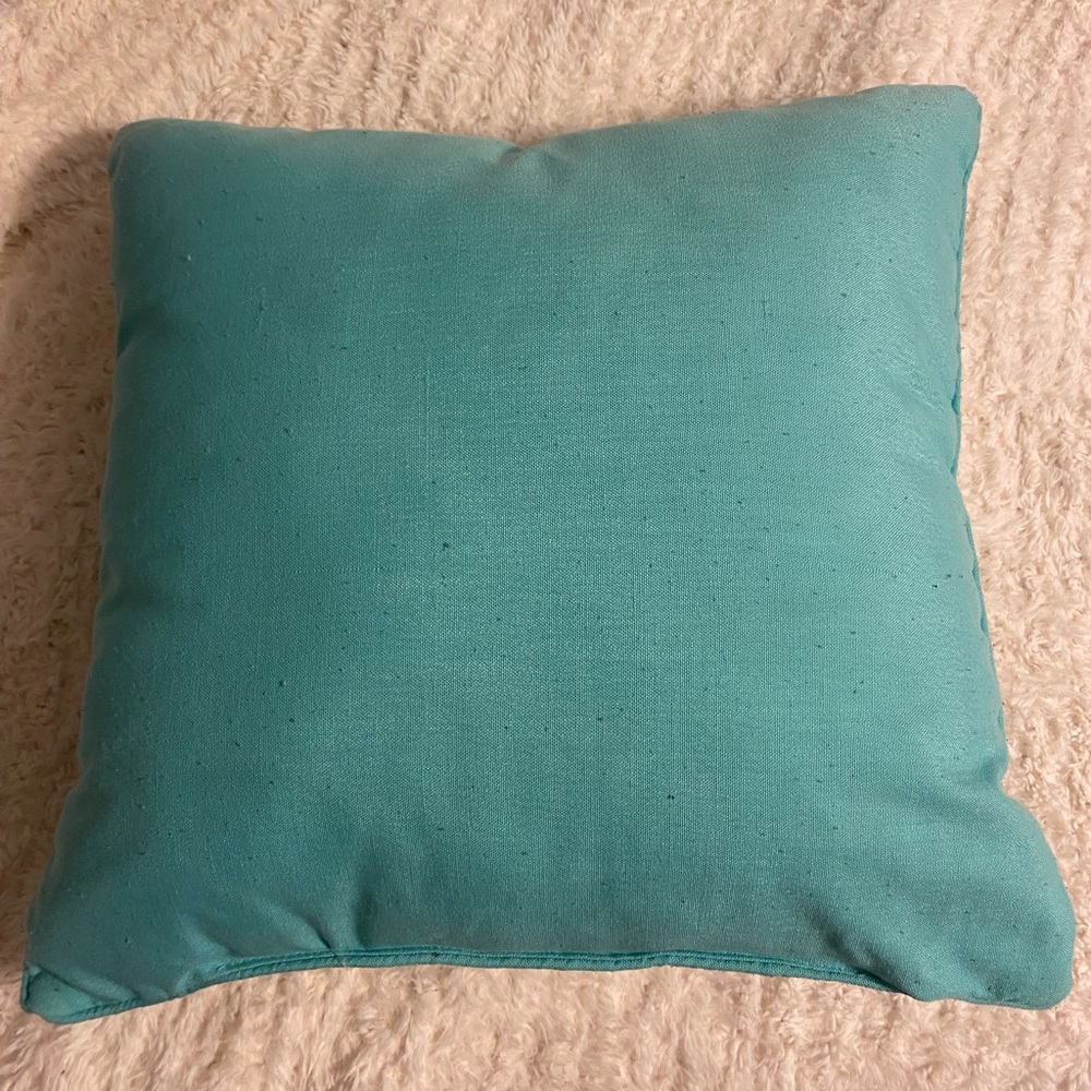 Lightly used cactus outdoor pillow - Picture 2 of 2